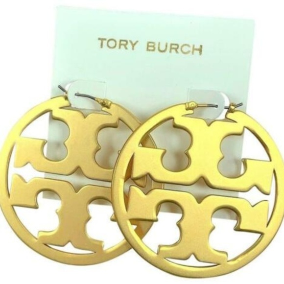 Tory Burch Jewelry - TORY BURCH 16k GOLD PL MILLER EARRINGS